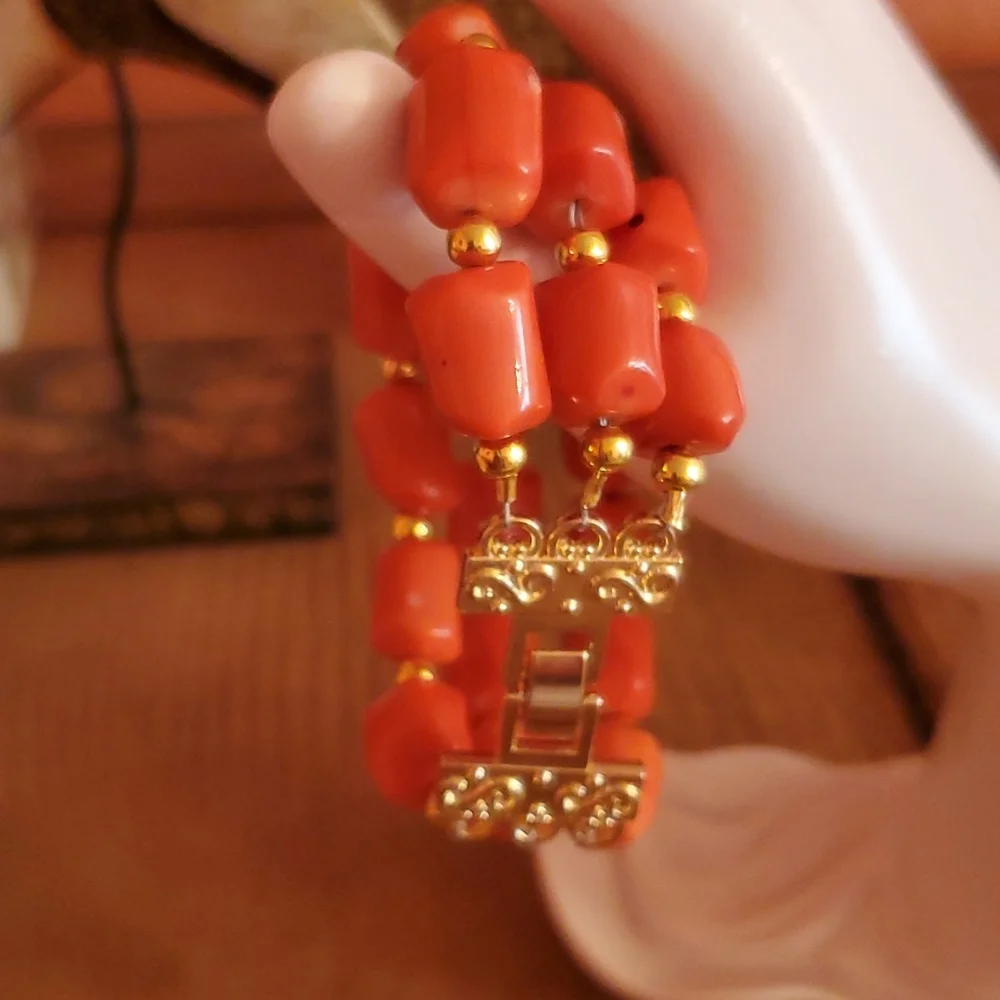coral bracelet no373 - Picture 4 of 4